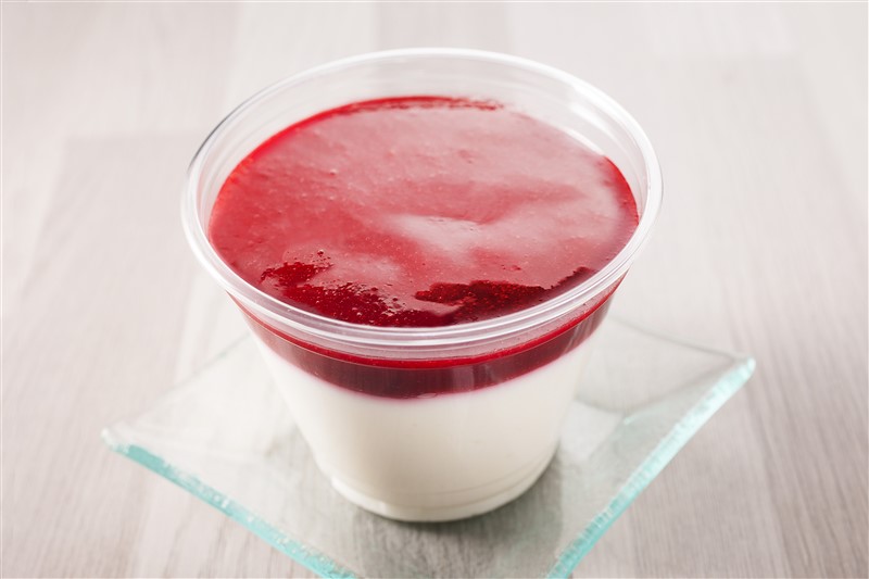 Recette Fromage blanc au coulis de fruits rouges